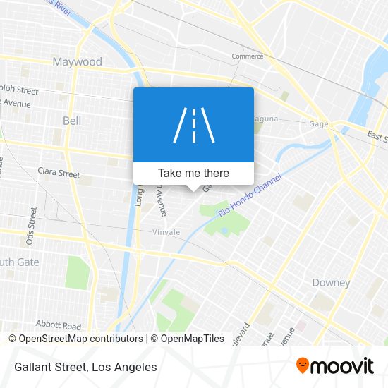 Mapa de Gallant Street