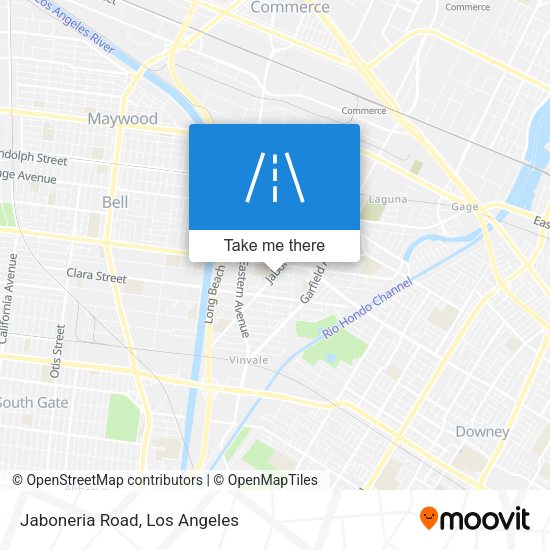 Mapa de Jaboneria Road