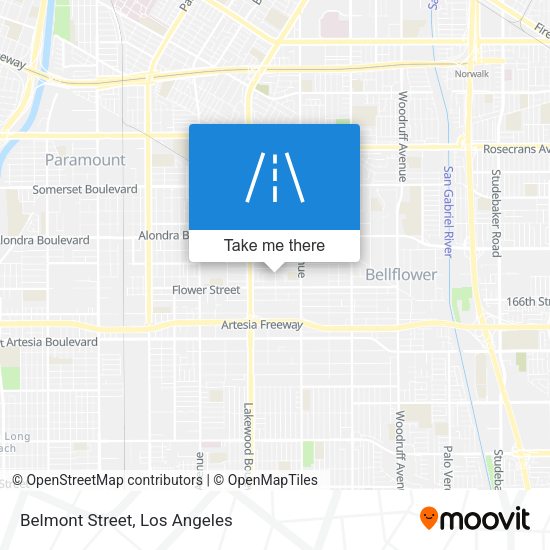 Mapa de Belmont Street