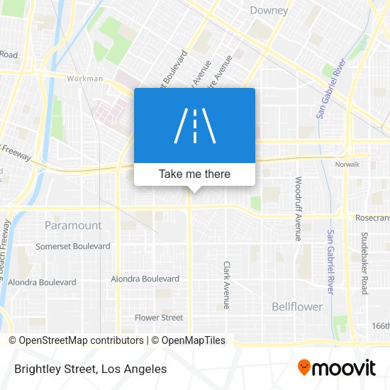Brightley Street map