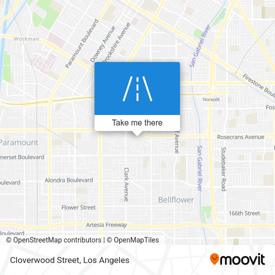 Mapa de Cloverwood Street