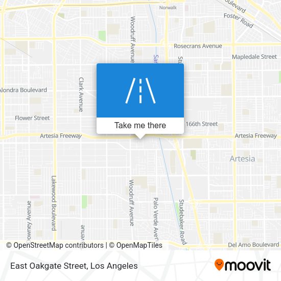 East Oakgate Street map