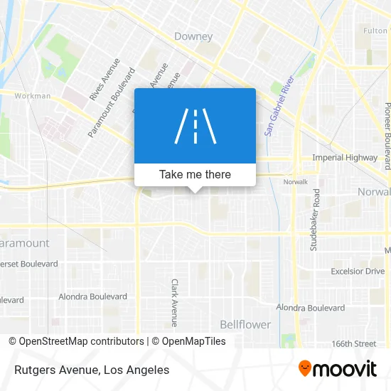 Rutgers Avenue map