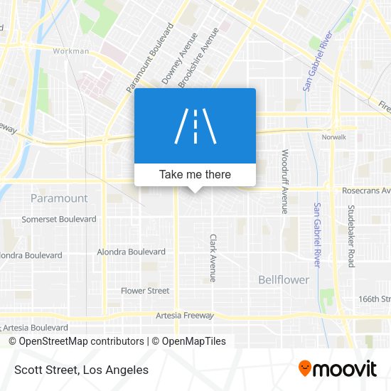 Mapa de Scott Street