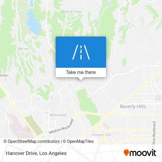 Hanover Drive map