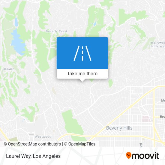 Mapa de Laurel Way