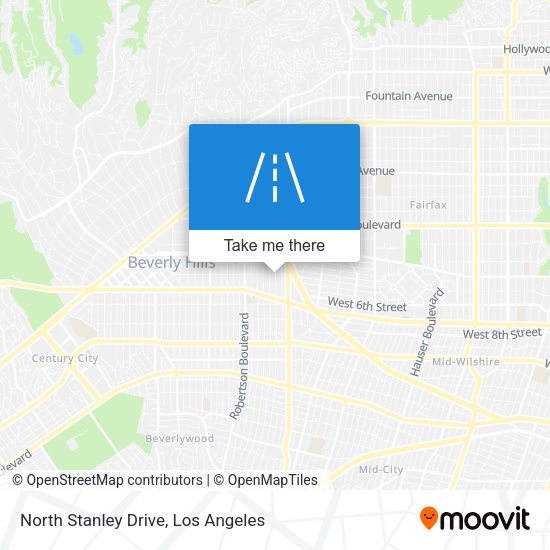 North Stanley Drive map