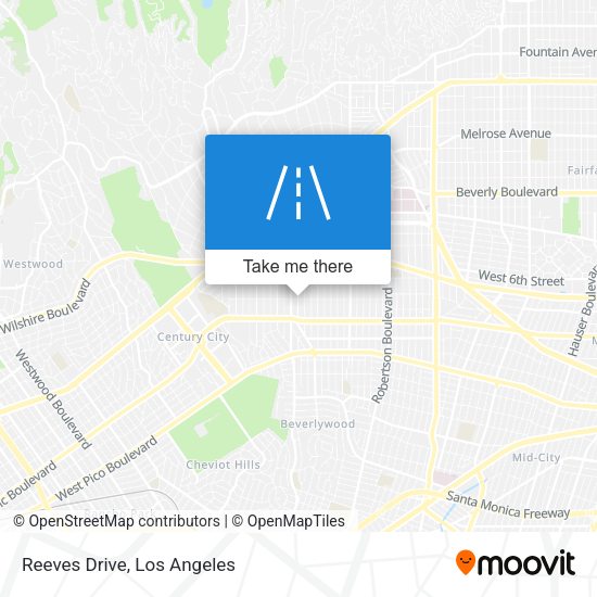 Reeves Drive map