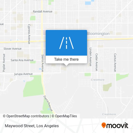 Mapa de Maywood Street