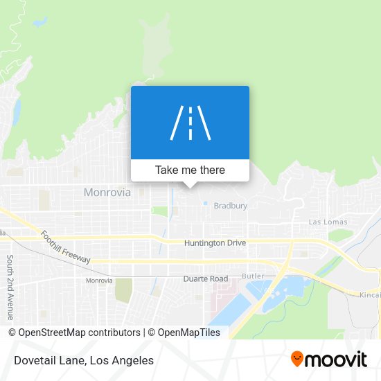 Mapa de Dovetail Lane