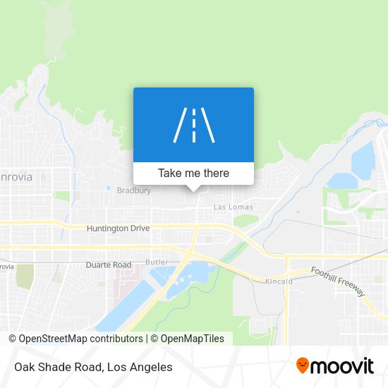 Mapa de Oak Shade Road