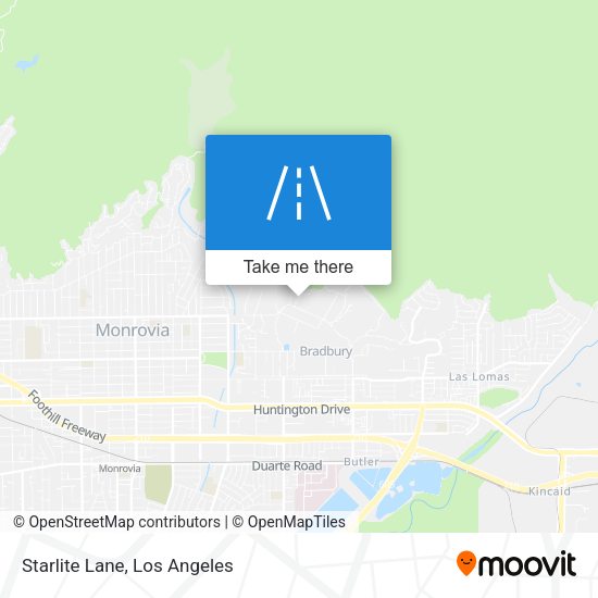 Mapa de Starlite Lane