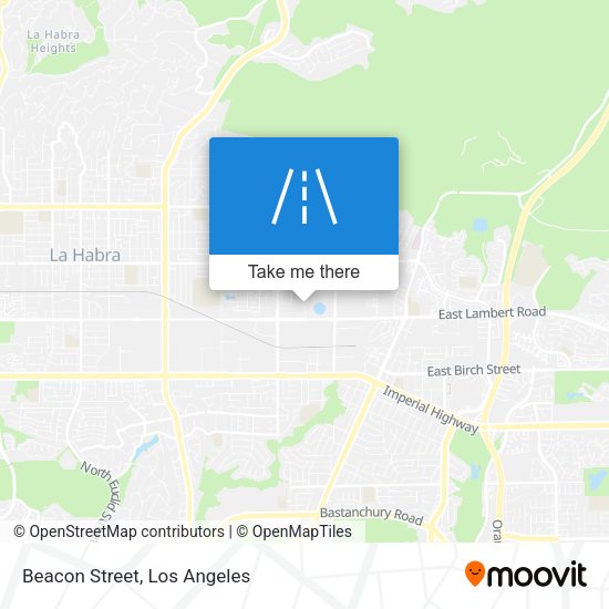 Beacon Street map
