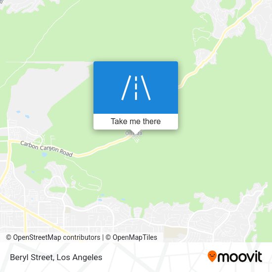 Mapa de Beryl Street
