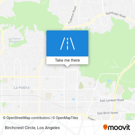 Birchcrest Circle map