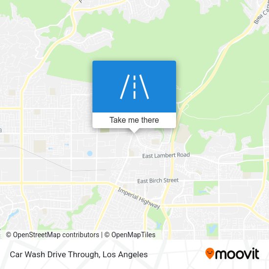 Car Wash Drive Through map