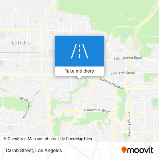 Mapa de Carob Street