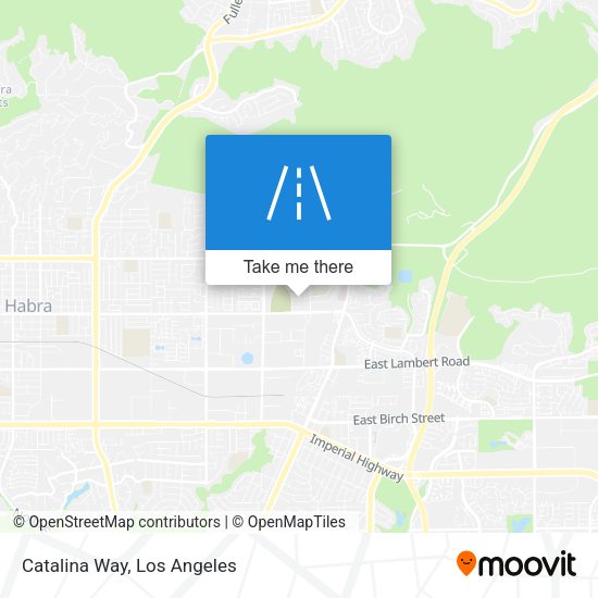 Catalina Way map