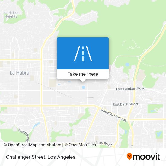 Challenger Street map