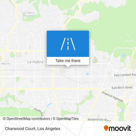 Mapa de Charwood Court