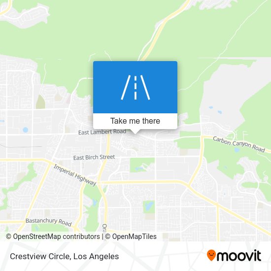 Mapa de Crestview Circle