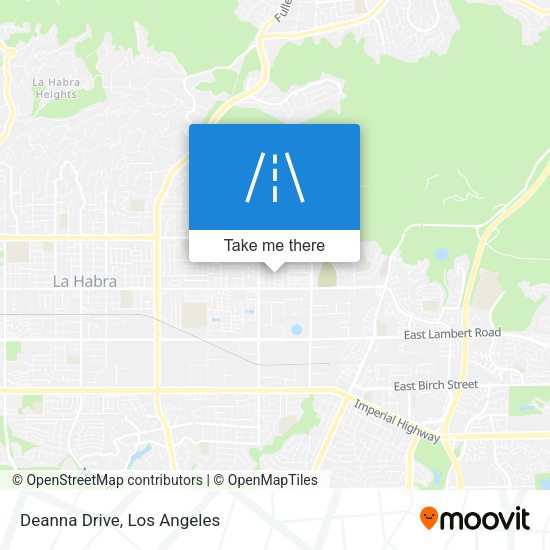 Mapa de Deanna Drive