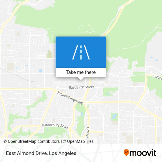 Mapa de East Almond Drive