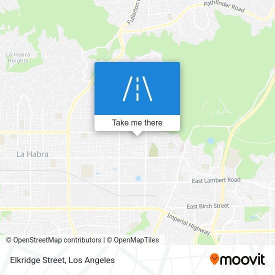 Mapa de Elkridge Street