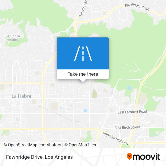 Mapa de Fawnridge Drive