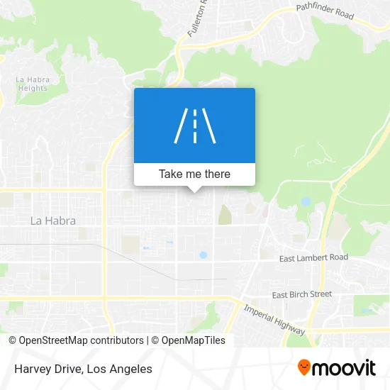 Mapa de Harvey Drive