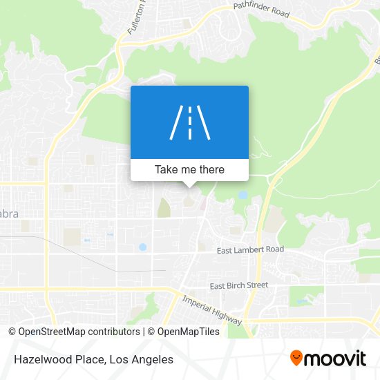 Mapa de Hazelwood Place