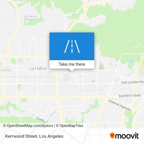 Mapa de Kerrwood Street
