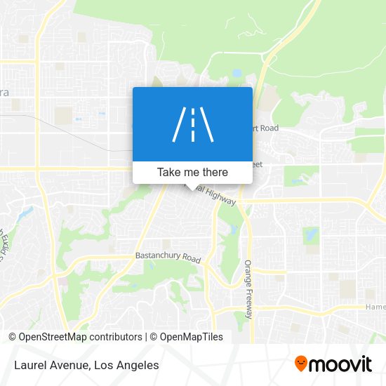 Mapa de Laurel Avenue