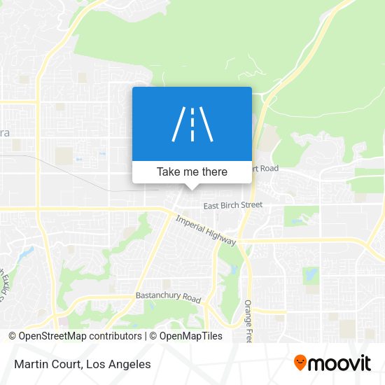 Mapa de Martin Court