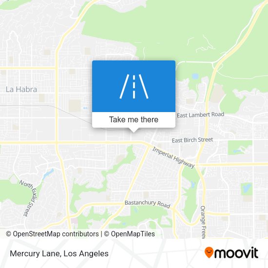 Mapa de Mercury Lane