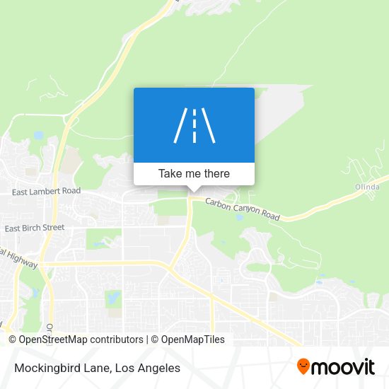 Mockingbird Lane map