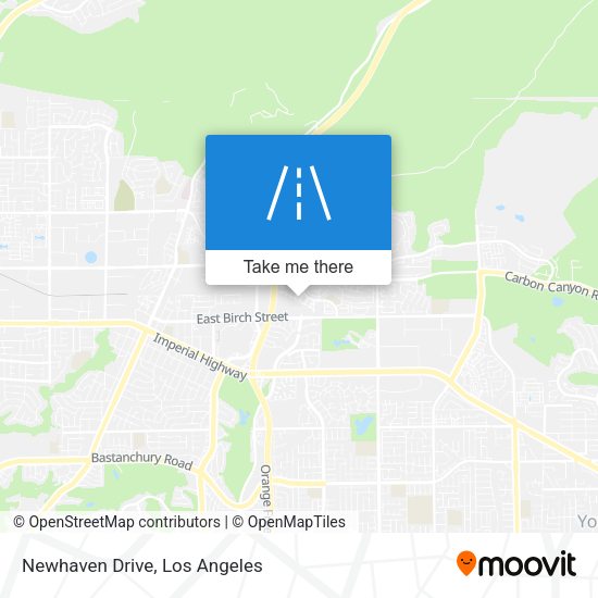 Mapa de Newhaven Drive