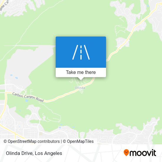 Mapa de Olinda Drive