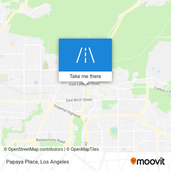 Mapa de Papaya Place