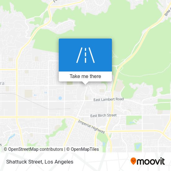 Shattuck Street map