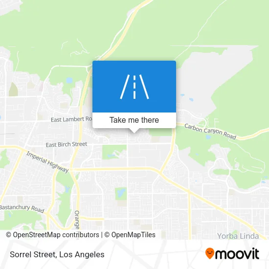 Sorrel Street map