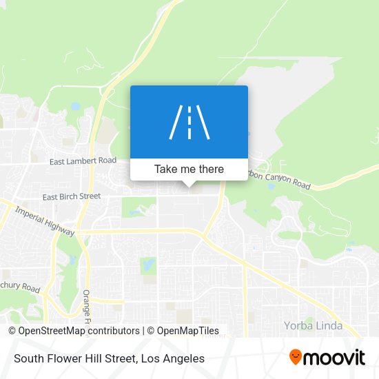 Mapa de South Flower Hill Street
