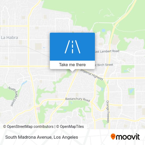 Mapa de South Madrona Avenue