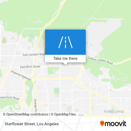Starflower Street map