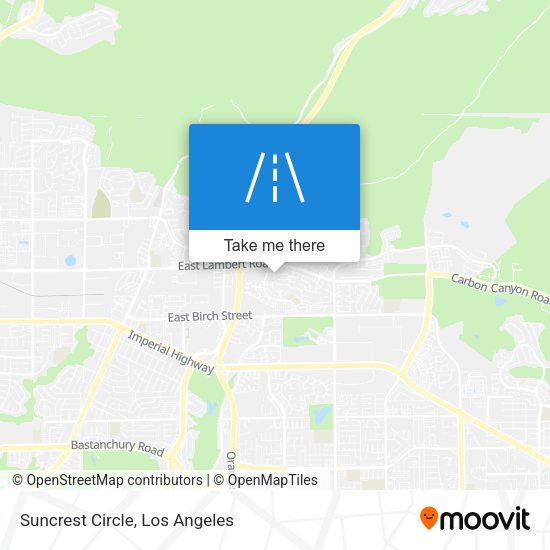 Mapa de Suncrest Circle