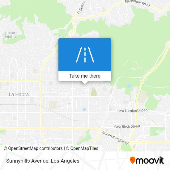 Sunnyhills Avenue map