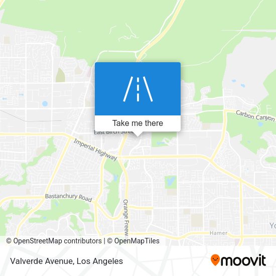 Mapa de Valverde Avenue