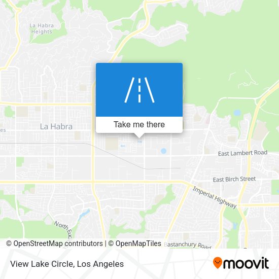 View Lake Circle map