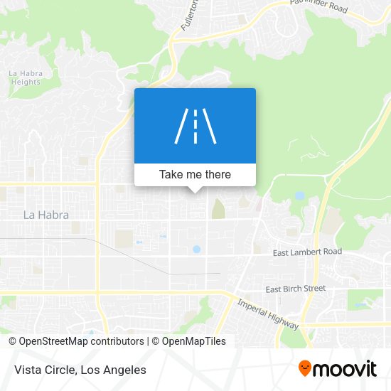 Mapa de Vista Circle