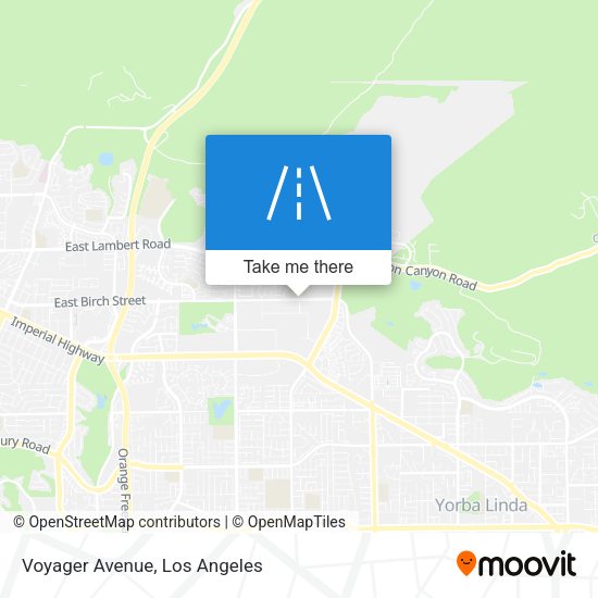 Mapa de Voyager Avenue
